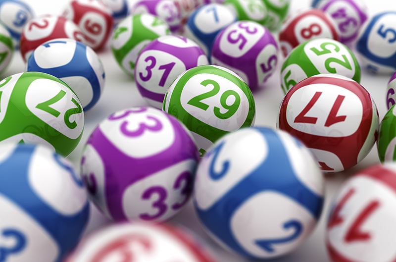Colorful balls with numbers