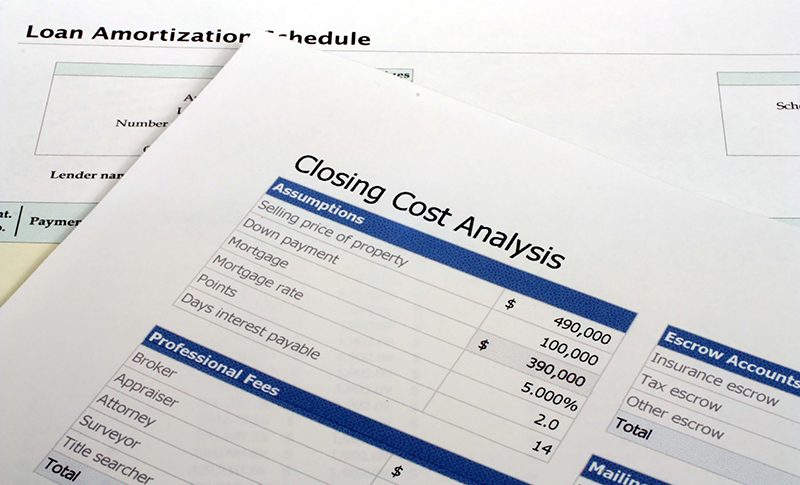 Closing Cost Analysis Statement