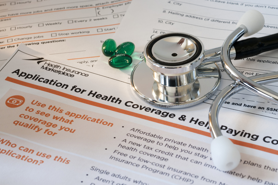 Application for Health Coverage form