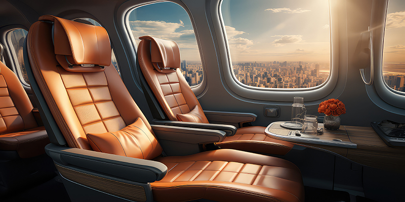 First Class Airfare seats