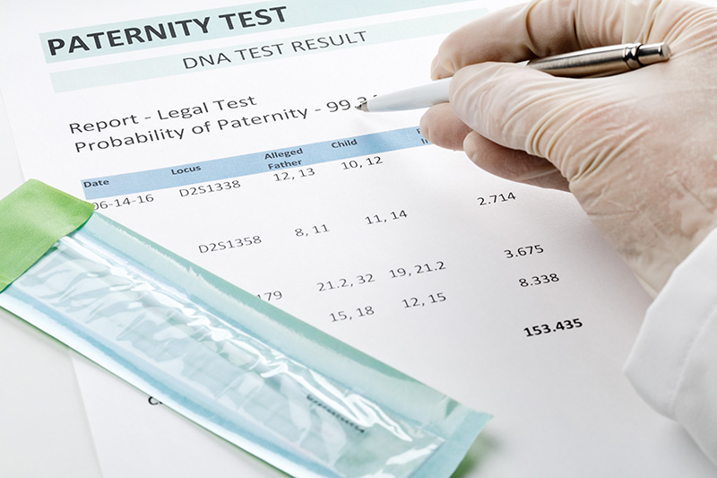 Paternity Test DNA Test Result