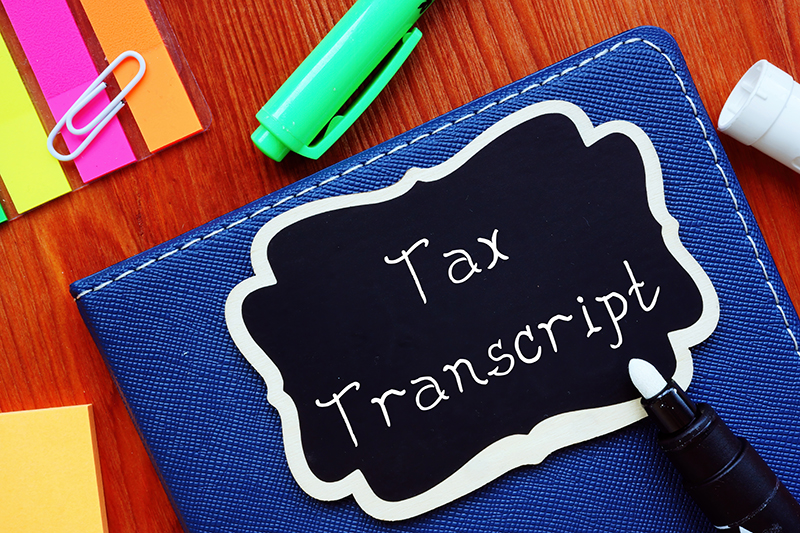 Tax Transcript