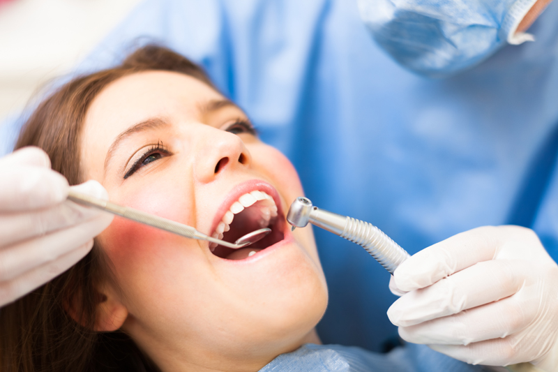 Woman at the Dentist