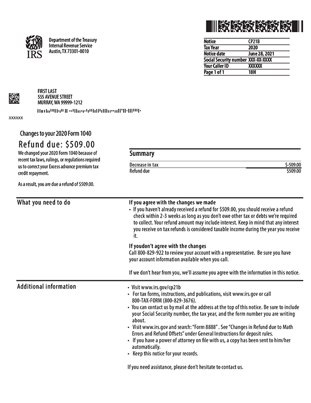 all-about-irs-notice-cp21b-refund-status