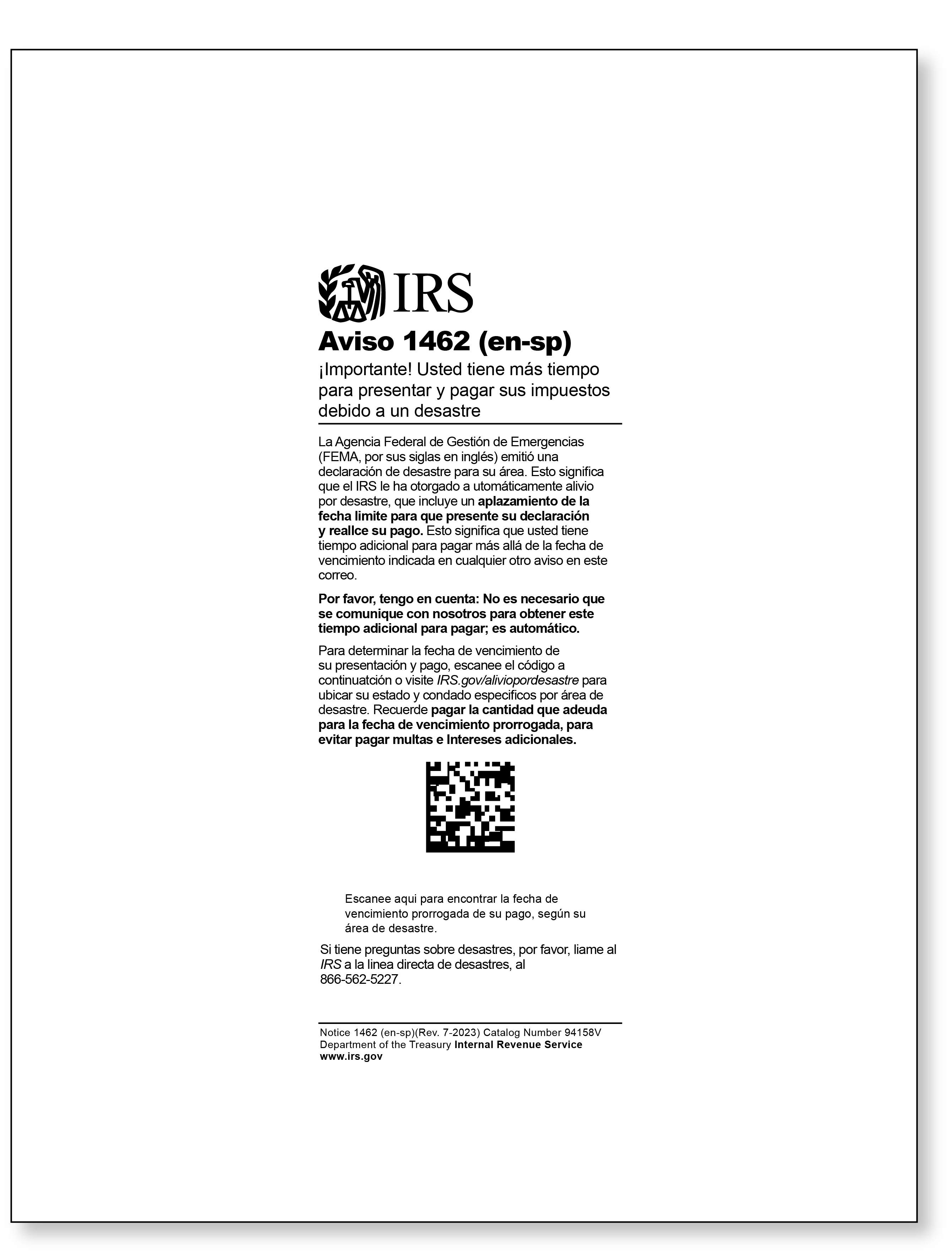 IRS Audit Letter 106C – Sample 1