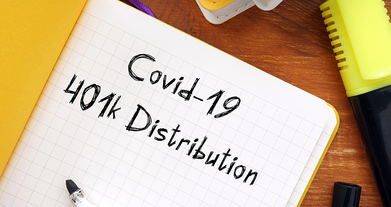 Covid-19 401k Distribution