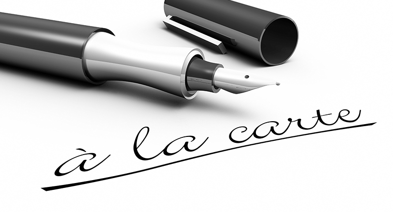 Pen that wrote a la carte