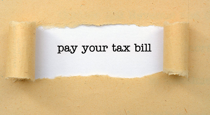 Pay your tax bill