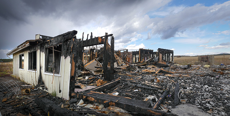 House Burned Down